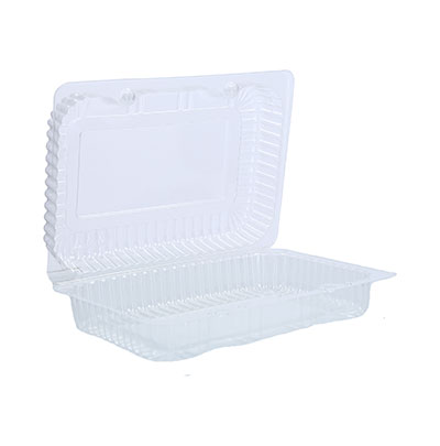 Bandeja doble transparente Extra Llana